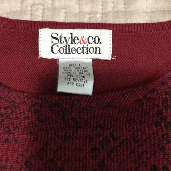 Style & Co sweater set - Picture 4 of 5